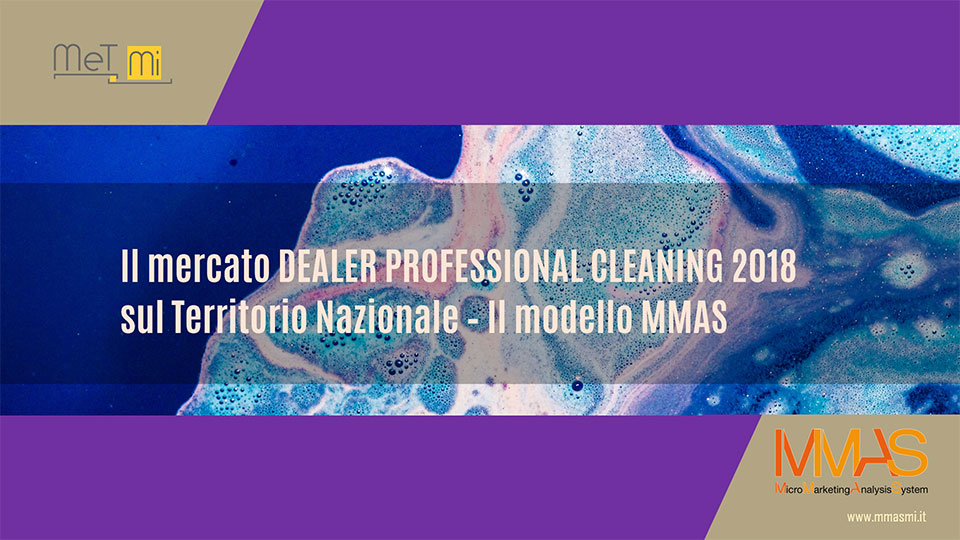 MMAS Dealer Professional Cleaning Adelaide Macario Dati RP1802 - Richiedi subito una consulenza